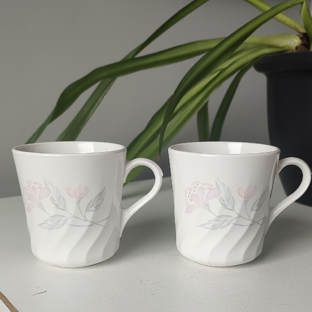 Bundle Of 2 Corning Made In USA Mugs